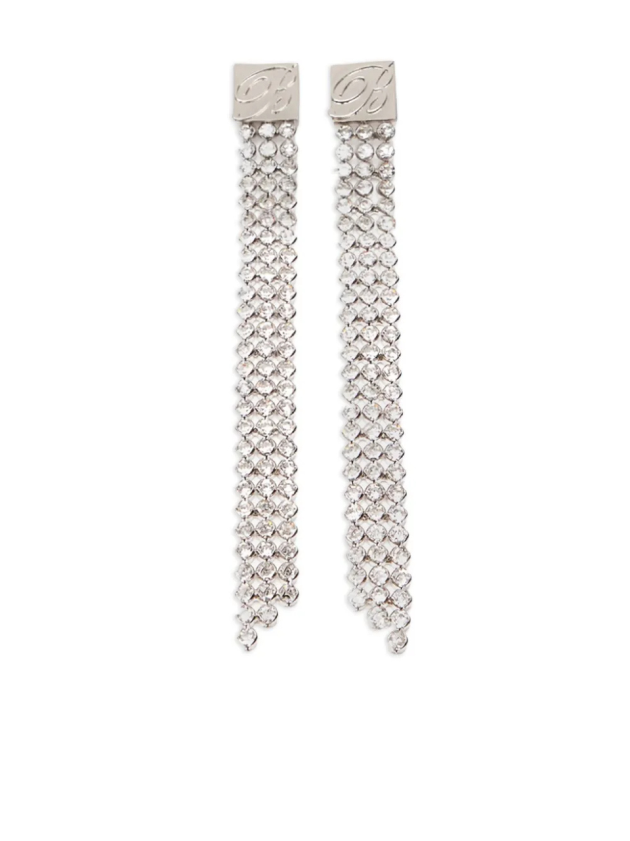 

Серьги, украшенные кристаллами Blumarine, серебряный