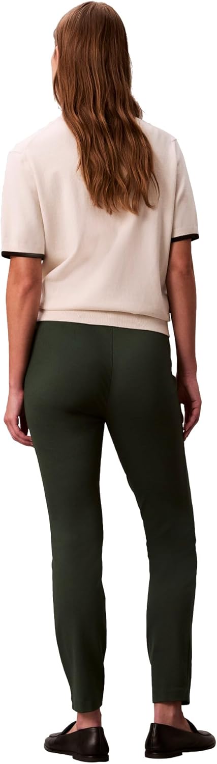 Женские брюки Calvin Klein Ponte Skinny Fit, Sycamore — фото 3