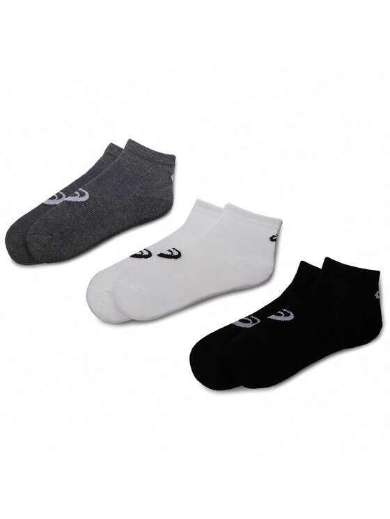 Комплект из 3 пар коротких носков Asics, серый