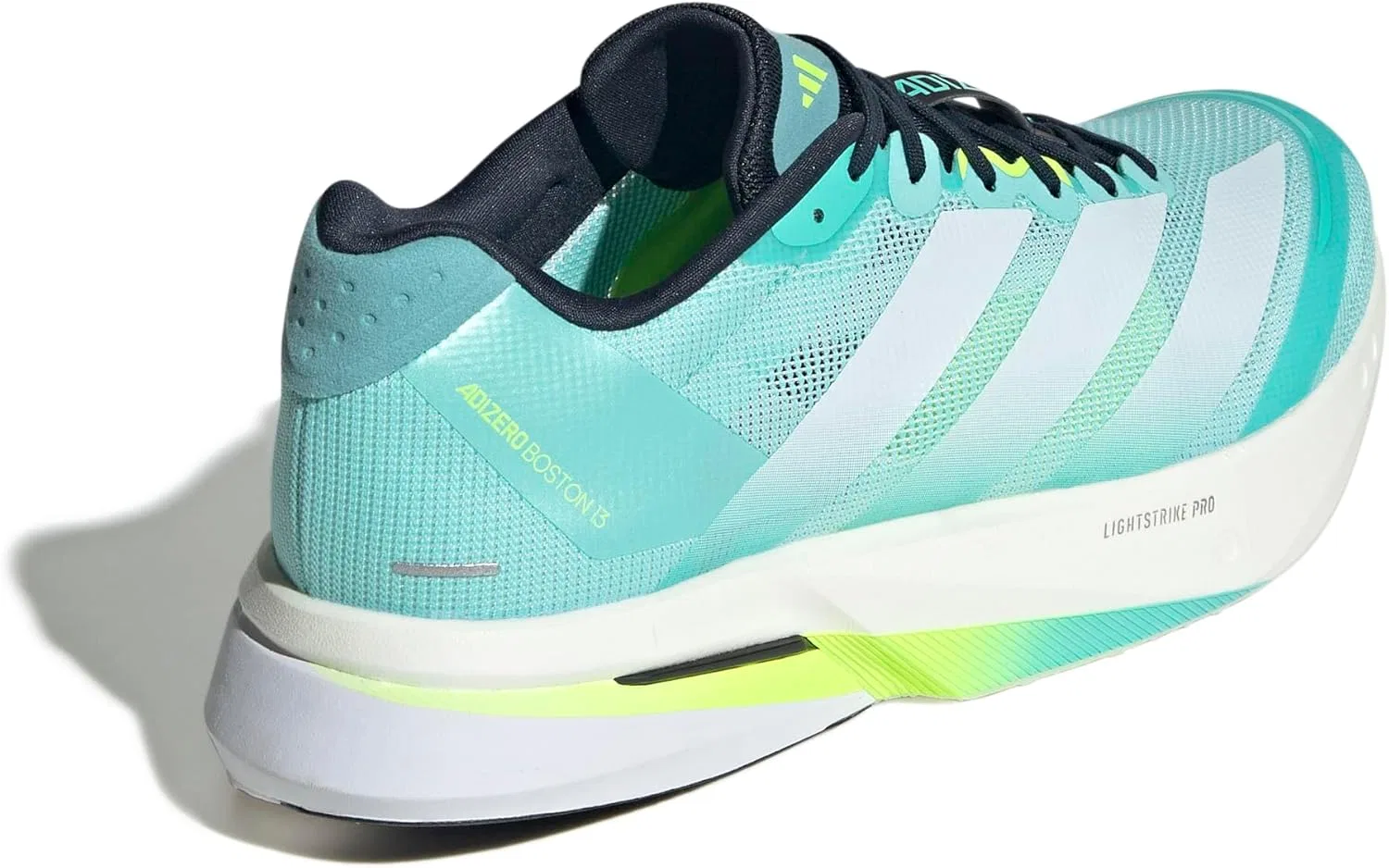 Кроссовки Adidas Unisex Adizero Boston 13 M, Flash Aqua — фото 4