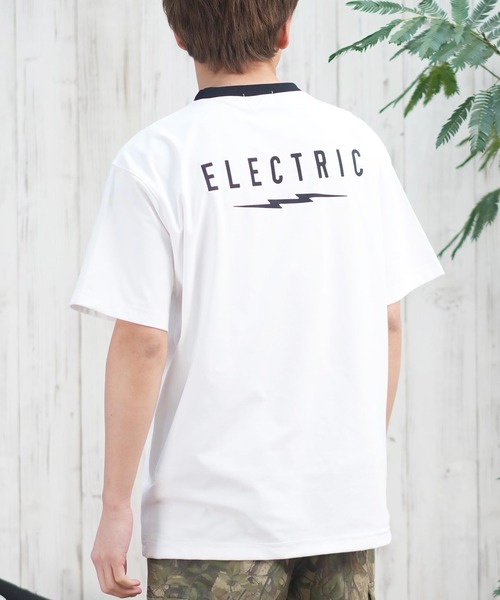 

Футболка с коротким рукавом, принт на спине ELECTRIC, белый