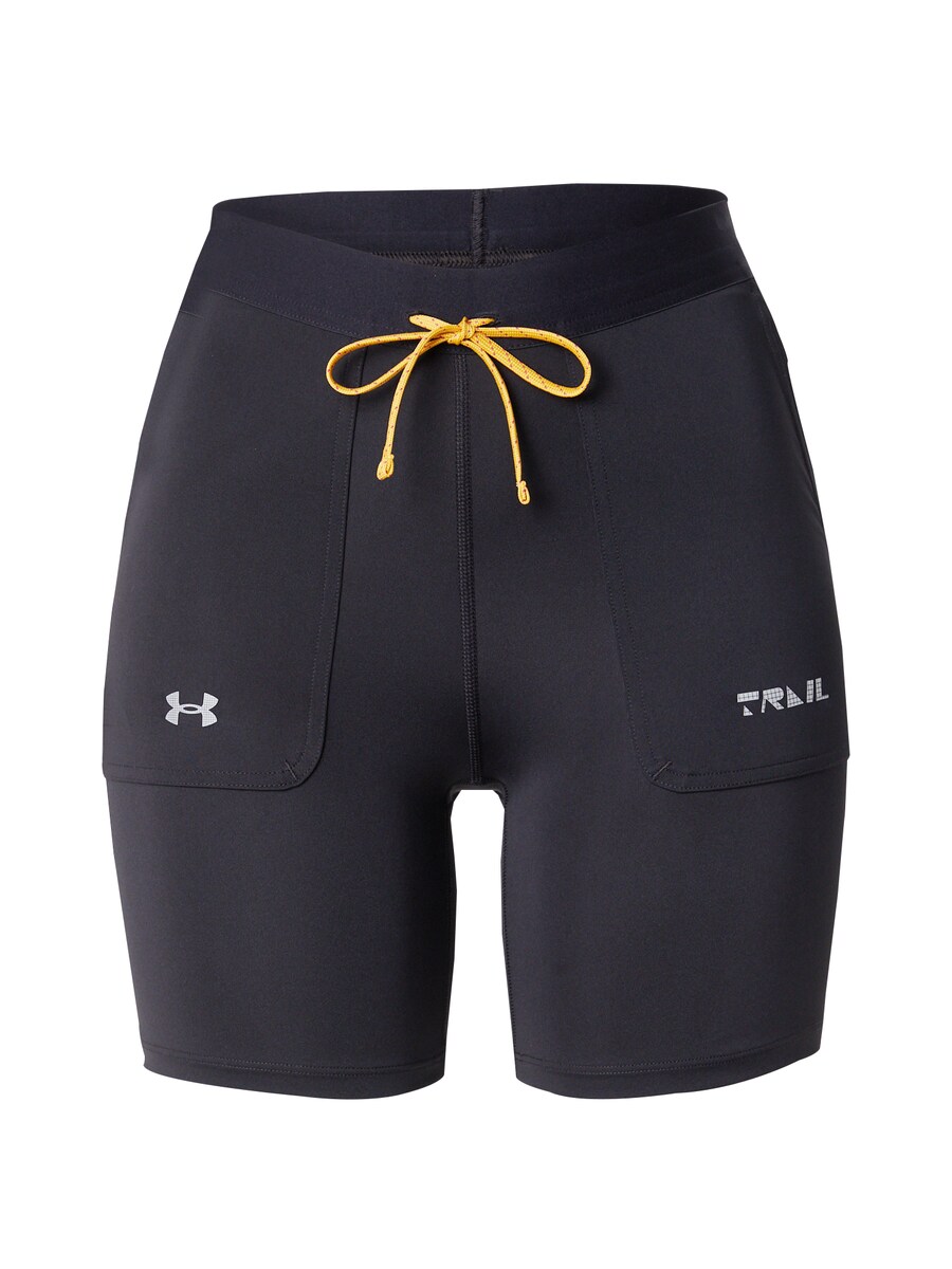 

Узкие тренировочные брюки UNDER ARMOUR Trail Run, черный
