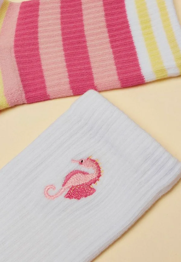 Теннисные носки volley (2 шт.) Joules, Pink Seahorse — фото 2