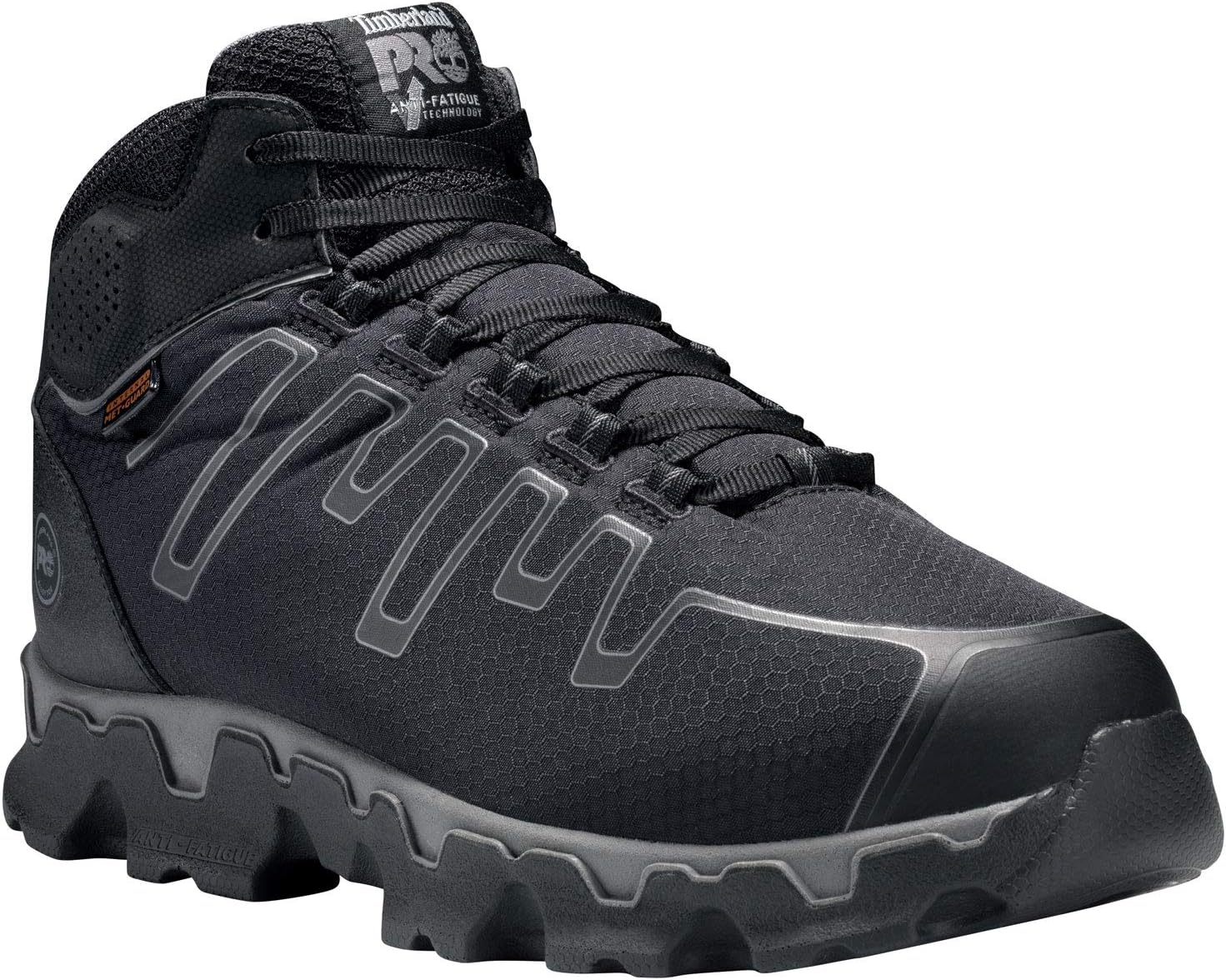 

Timberland PRO мужские промышленные ботинки Powertrain Alloy Toe ESD, Black/Grey