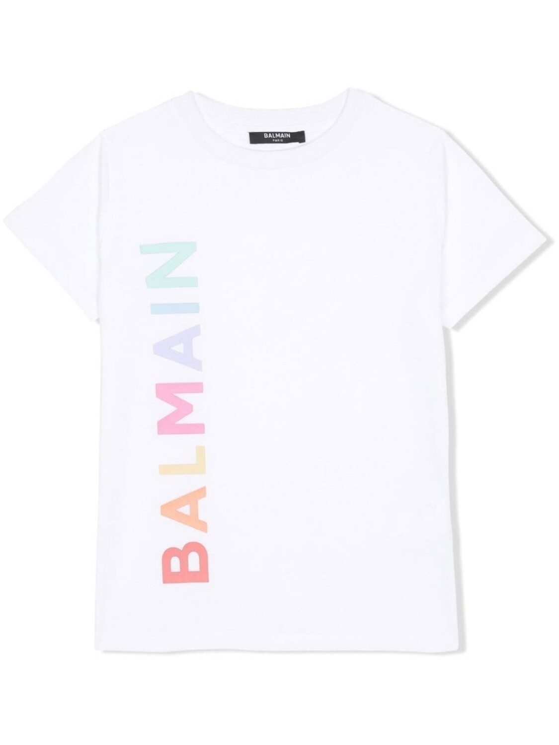 

Balmain Kids футболка с логотипом, белый