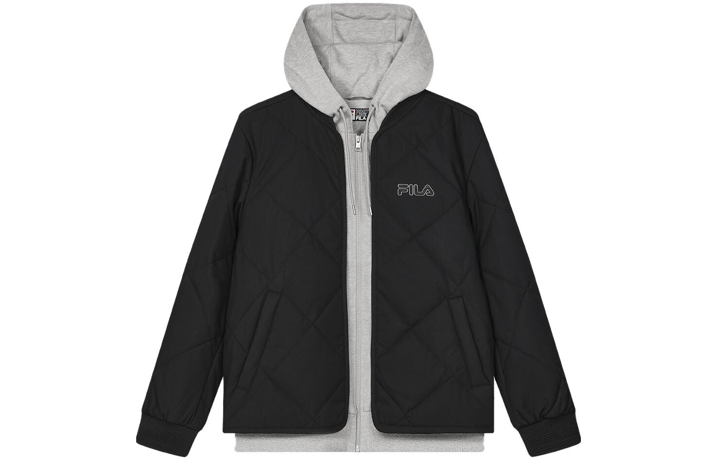 

Стеганая куртка V&a X для мужчин, цвет черный как смоль Fila, черный