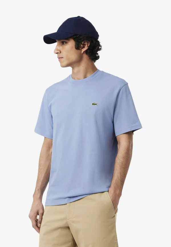 Простая футболка Lacoste, Bleu Clair-Aey