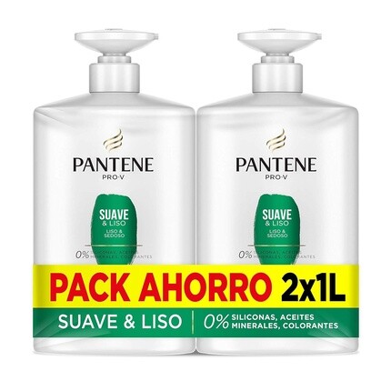 

Pantene Nutri Pro-V Шампунь Формула Pro-V + антиоксиданты для вьющихся и непослушных волос 2 x 1000 мл Pantene Gentle and Smooth Shampoo 2 x 1 л Шампунь