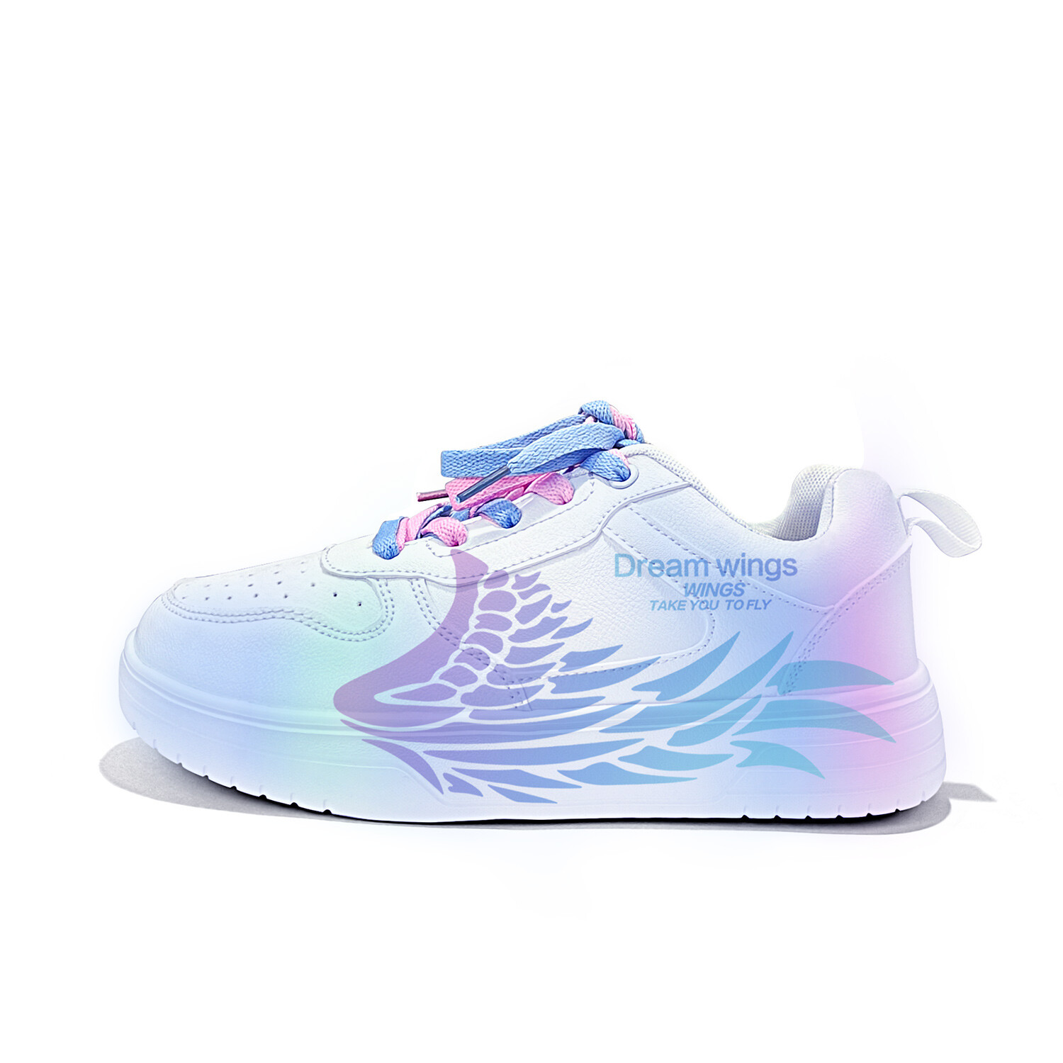 

Кроссовки Cold cicadas yesterday Skateboarding Shoes Unisex Low-top, белый