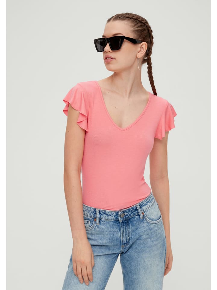 

Футболка QS, розовый