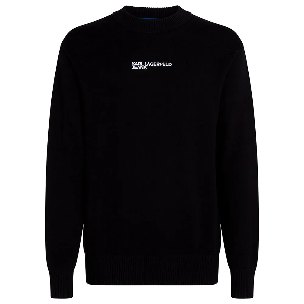 

Свитер с логотипом Karl Lagerfeld Jeans A1M18049, черный