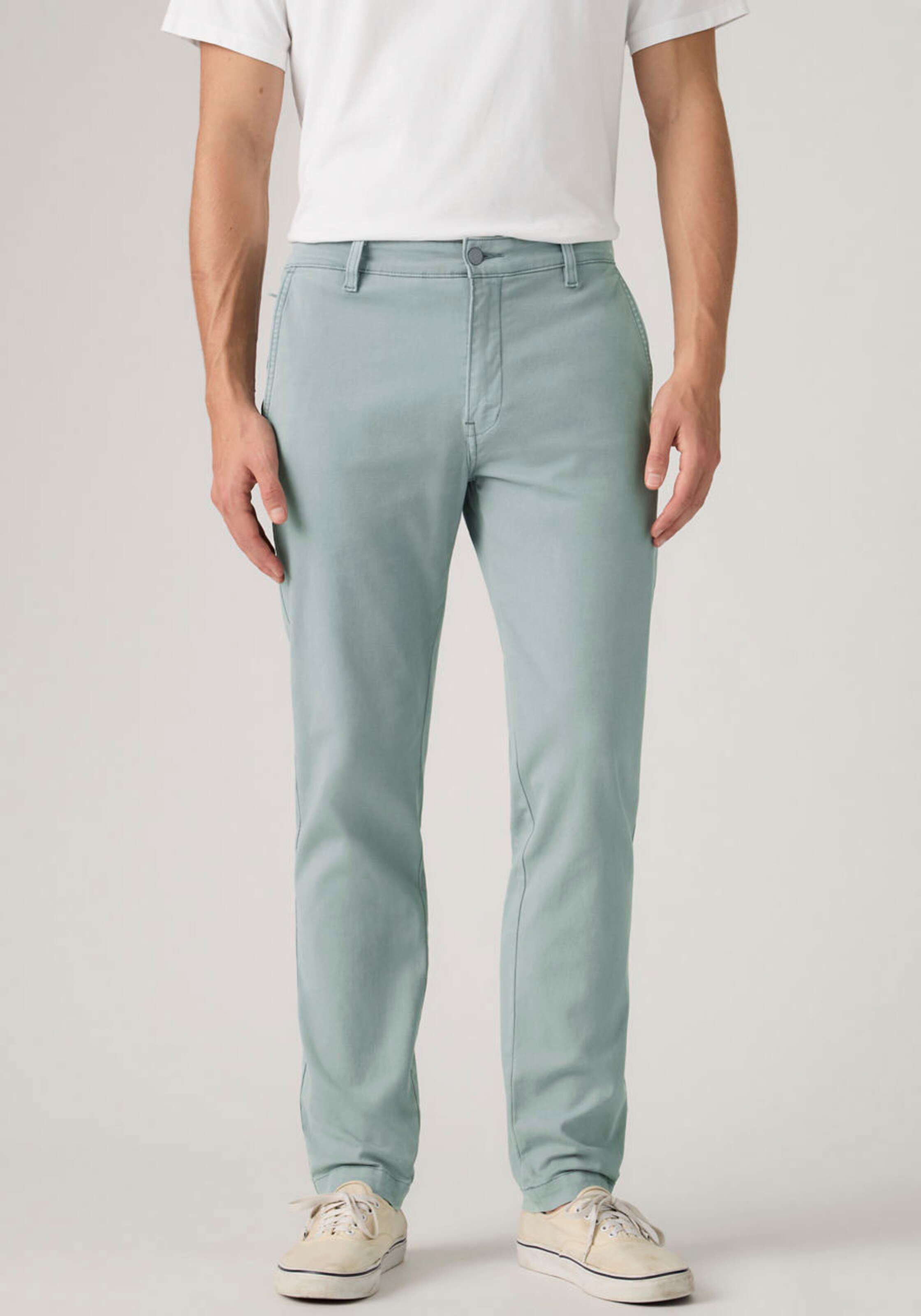 LEVI'S  Зауженные брюки-чиносы 'XX Chino Standard' в светло-голубом цвете — фото 2