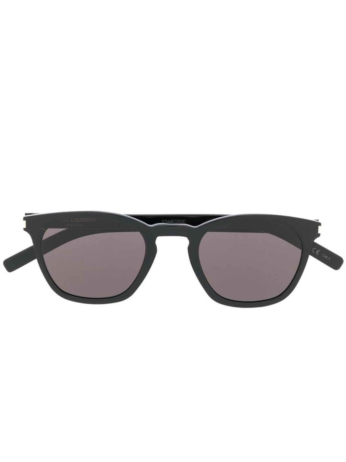 

Saint Laurent Eyewear солнцезащитные очки в квадратной оправе, черный