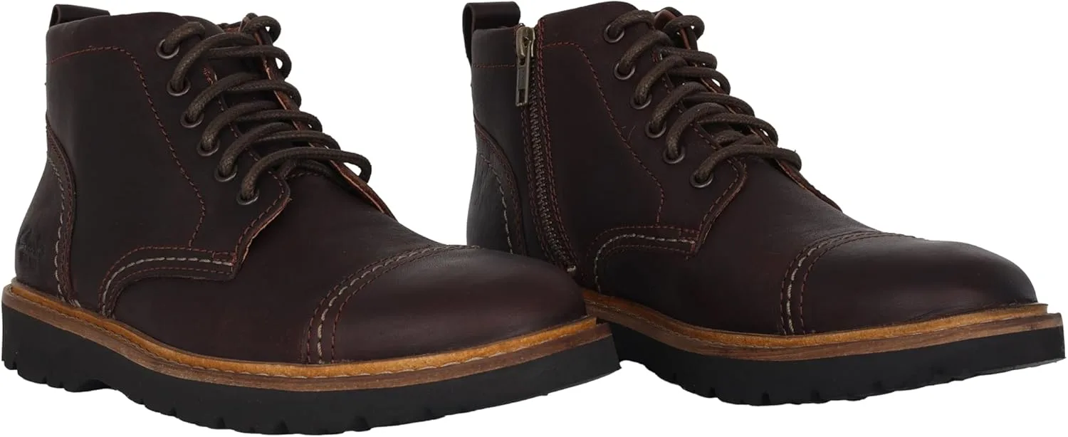 Мужские ботинки Clarks Weltridge в продаже, коричневый — фото 2