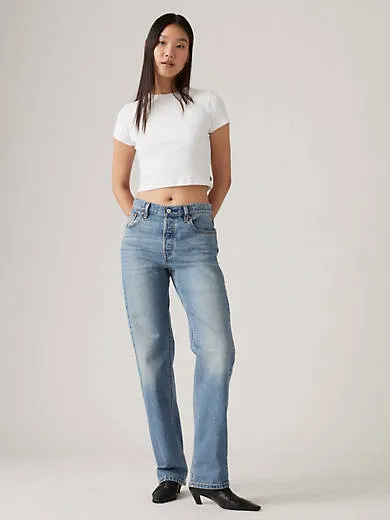 

Легкие женские джинсы 501 90-х годов Levi's, цвет This Is It - Medium Wash