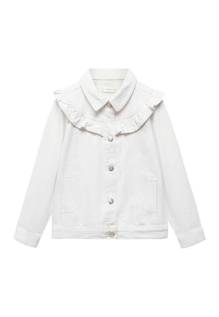 

Джинсовая куртка NORMI Mango Kids, белый