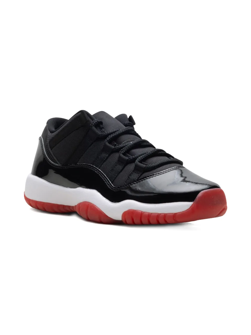 

Кроссовки Air Jordan 11 Retro Low Bred GS Black/White/Varsity Red Jordan Kids, черный