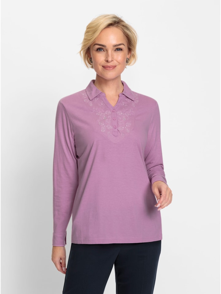 

WITT WEIDEN Рубашка поло цвета орхидеи