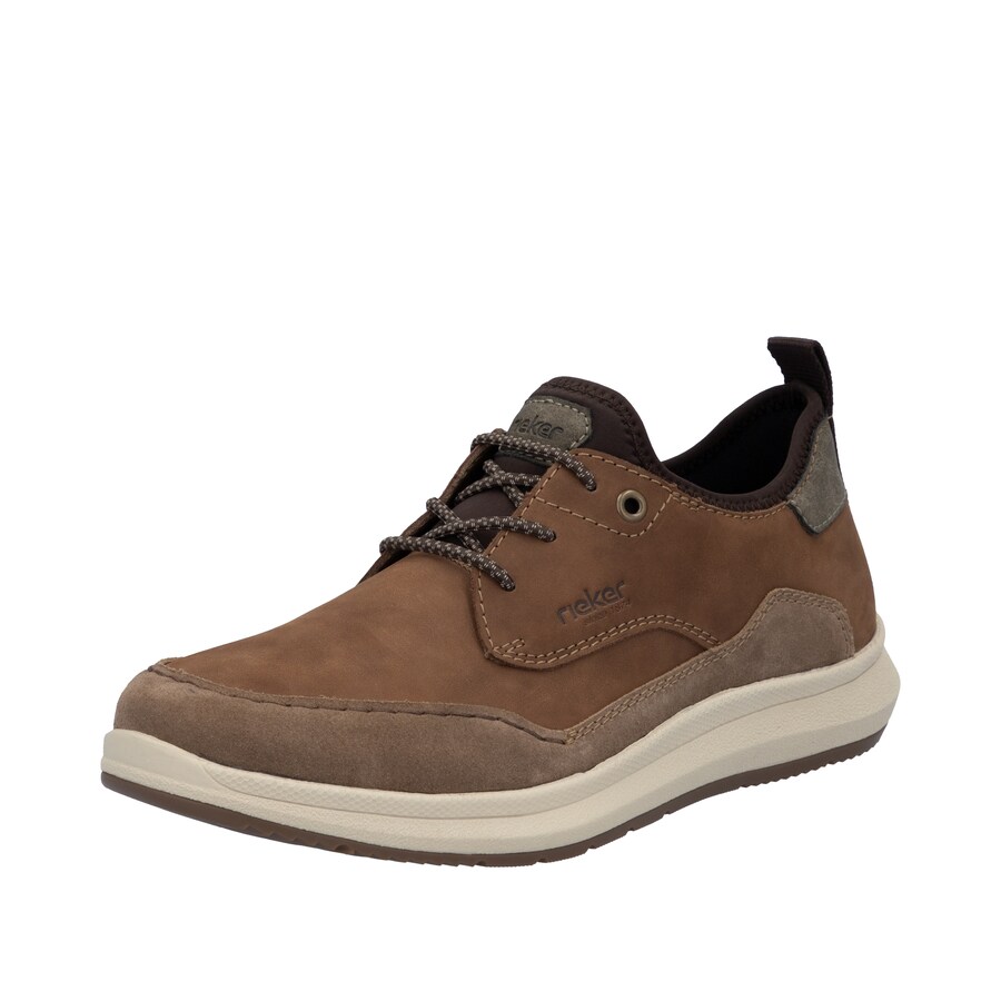 

Спортивные туфли на шнуровке Rieker, коричневый/шоколадный/темно-коричневый