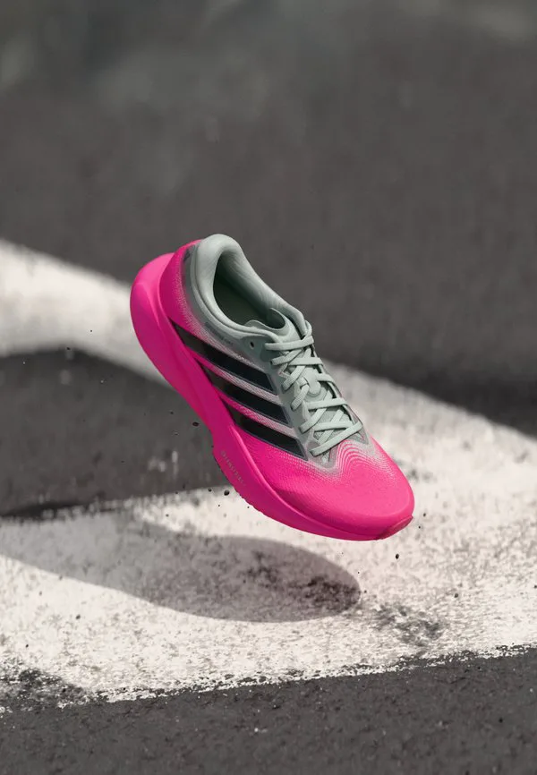 Кроссовки для бега по шоссе supernova rise 3 Adidas Performance, Shock Pink/Carbon/Silver-Coloured