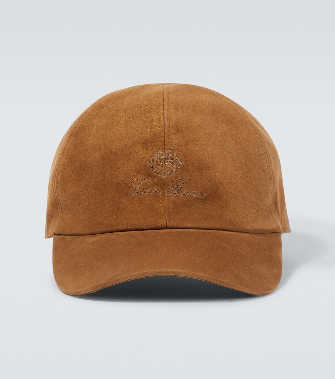 

Замшевая бейсболка Loro Piana, коричневый