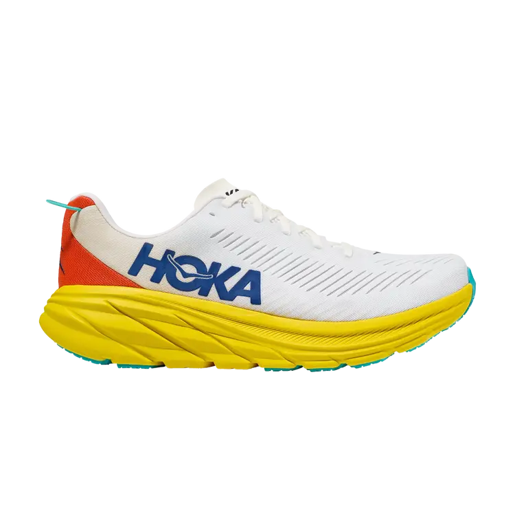 

Кроссовки HOKA Rincon 3 'White Eggnog Yellow', белый