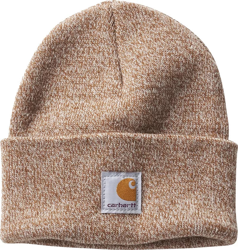 

Вязаная шапка для малышей Carhartt, цвет Brown Heather