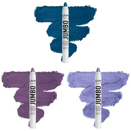 

Jumbo Eye Pencil Blueberry Pop And Eggplant Тени для век и карандаш для подводки глаз, Nyx Professional Makeup