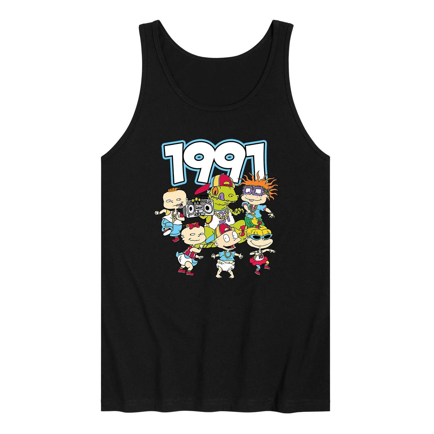 

Мужская майка Rugrats 90-х годов Rugrats Back Licensed Character