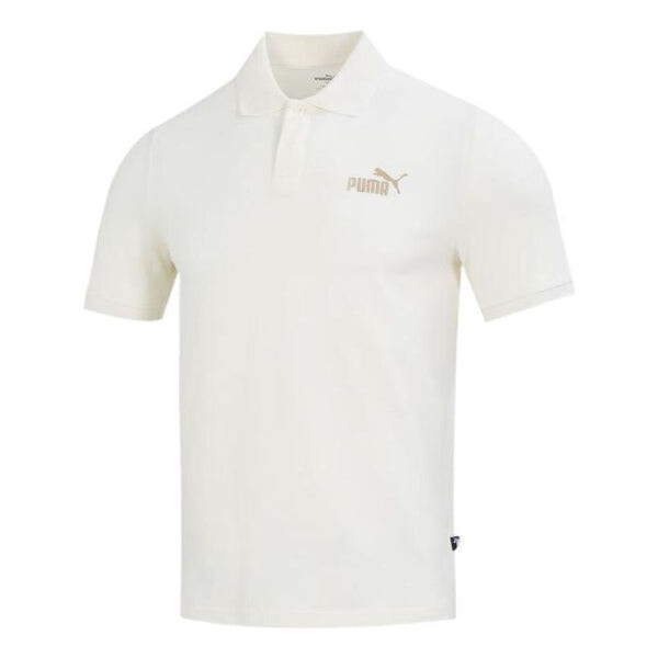 

Рубашка поло essential pique polo 'white' Puma, белый