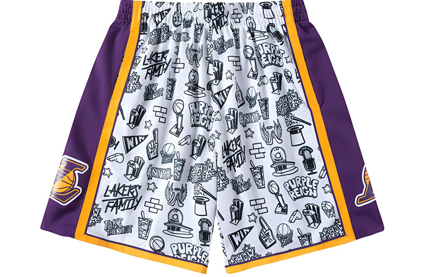 

Шорты баскетбольные Mitchell & Ness мужские белые Mitchell Ness