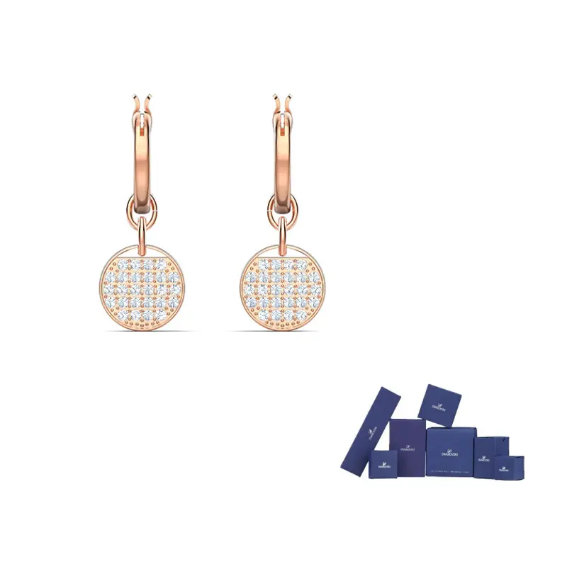 

Swarovski Серьги из имбирного кристалла для женщин White/Rose Gold