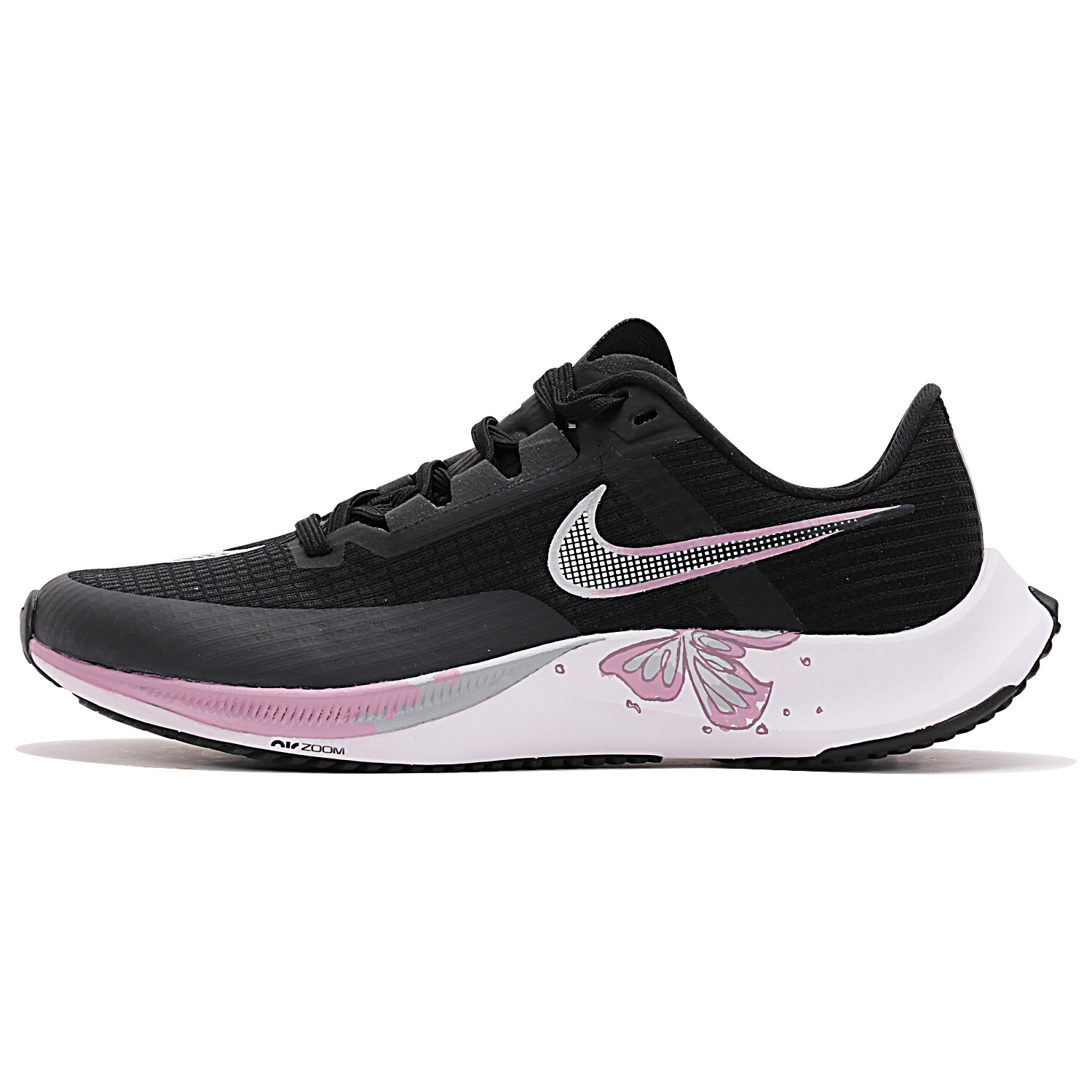 

Кроссовки Zoom Rival Fly 3 унисекс с низким верхом, черные/фиолетовые Nike