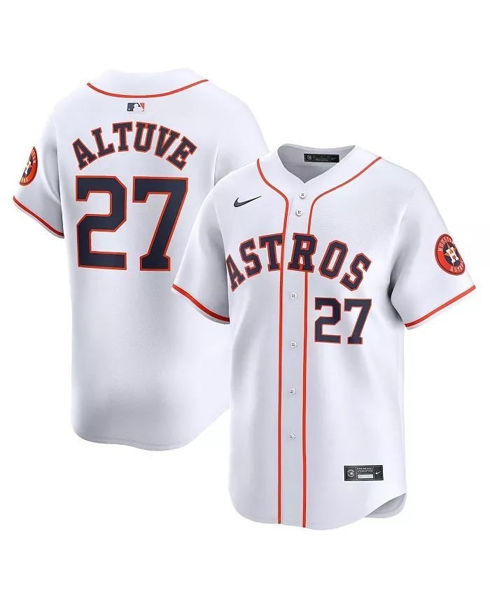 

Мужская белая лимитированная джерси Houston Astros с именем Jose Altuve (домашняя форма) Nike