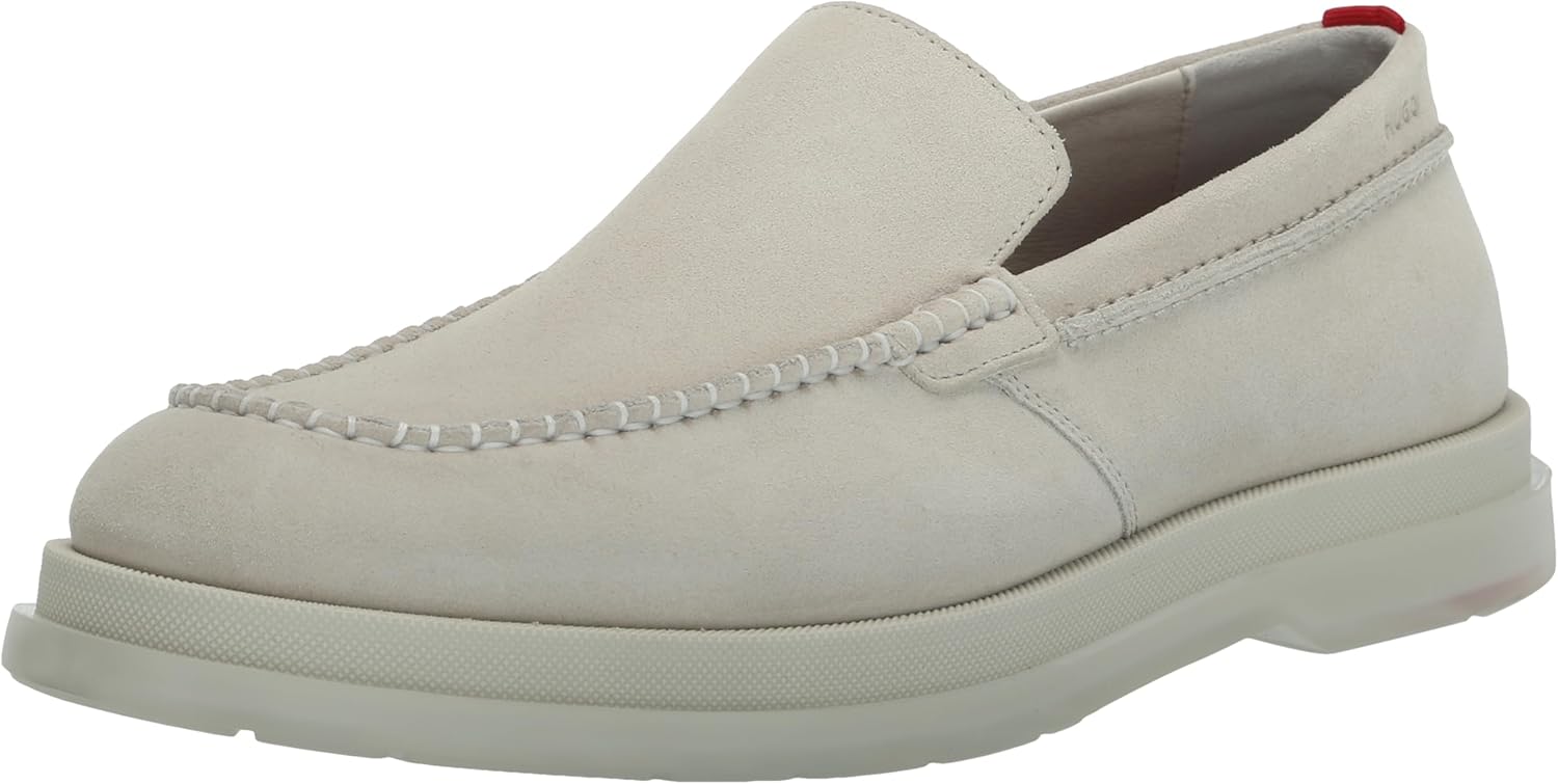 

Мужские замшевые лоферы HUGO Costa, Almond Milk