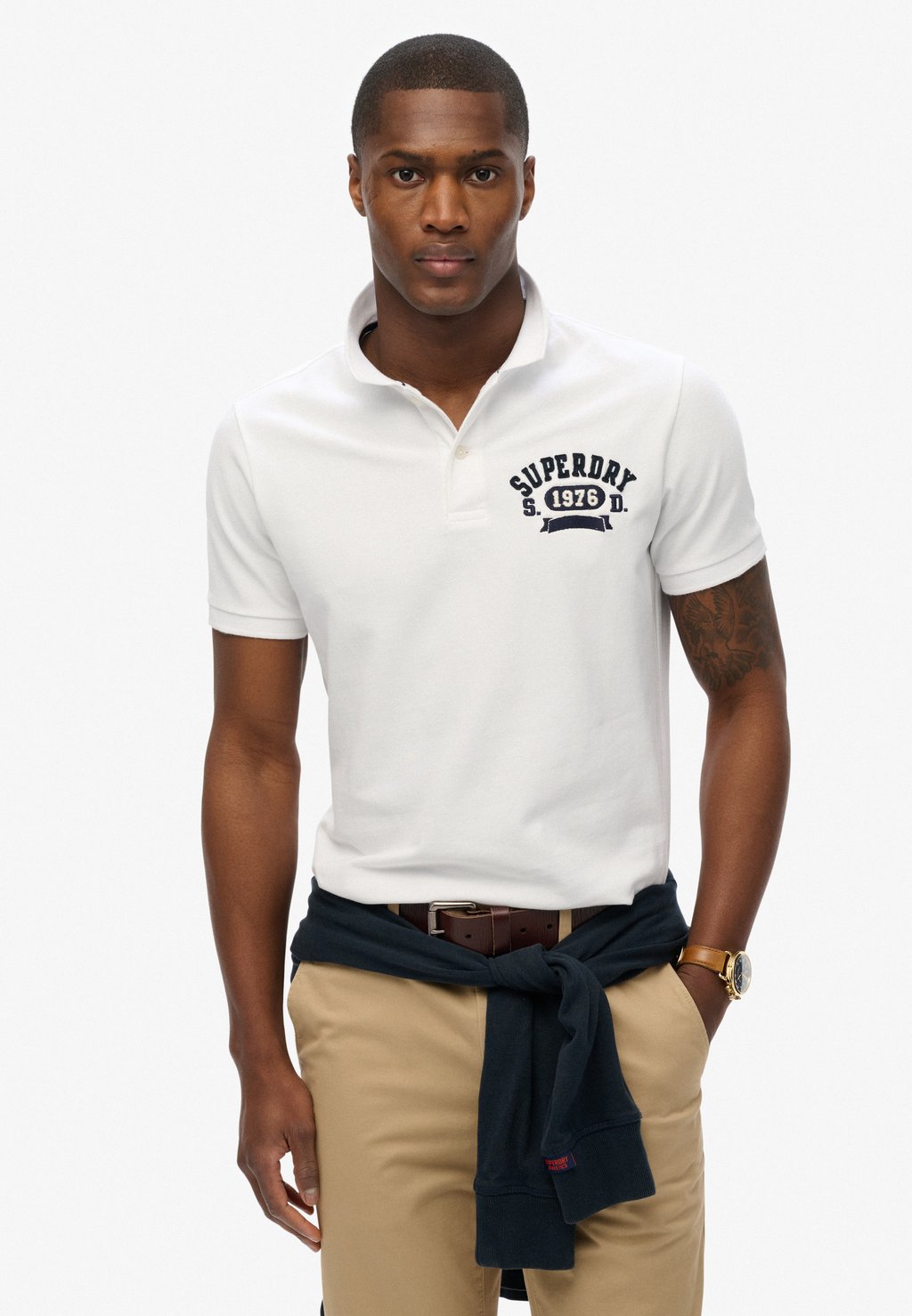 

Рубашка поло Superdry, белый