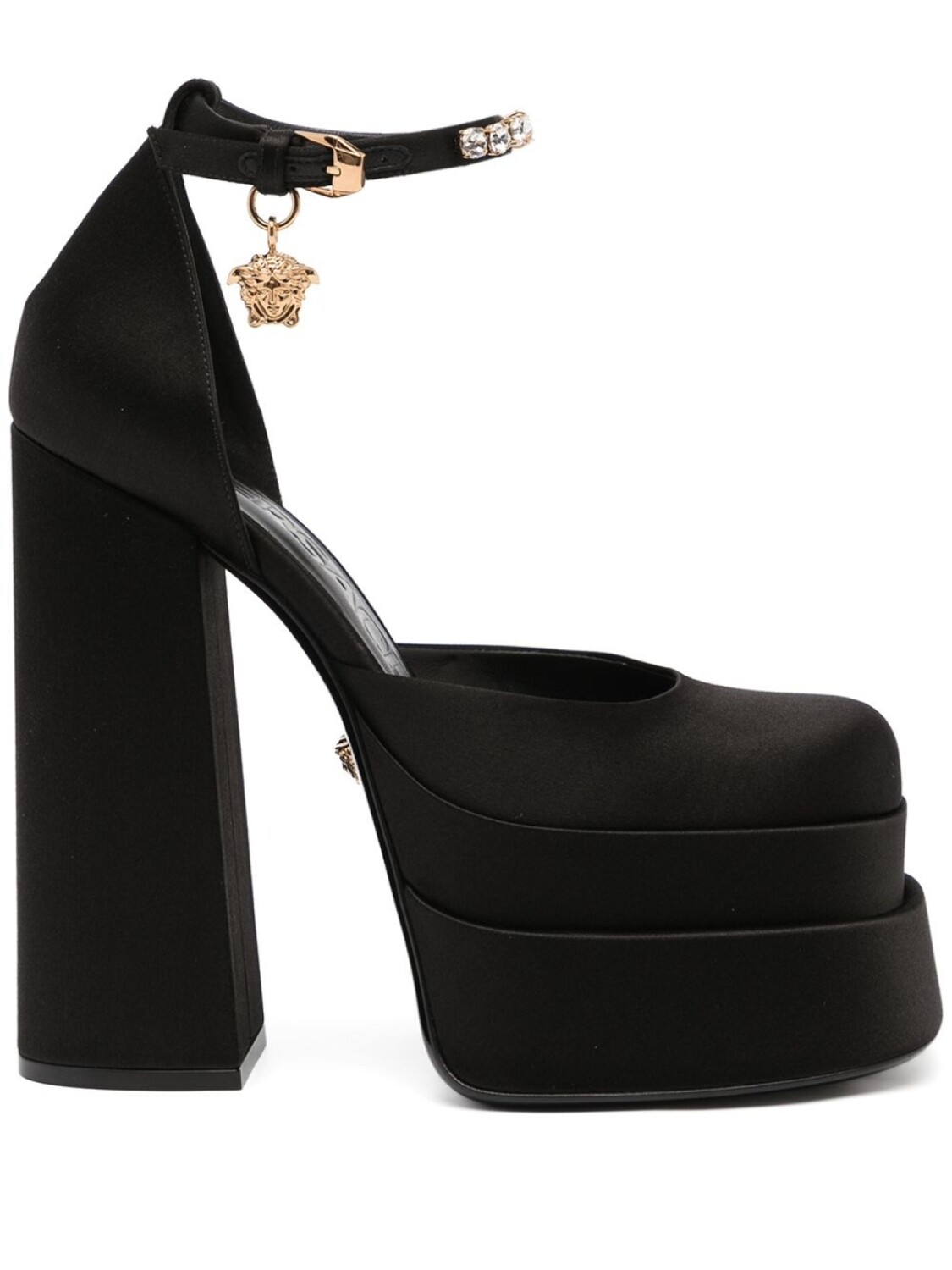 

Versace туфли Medusa Aevitas на платформе, черный