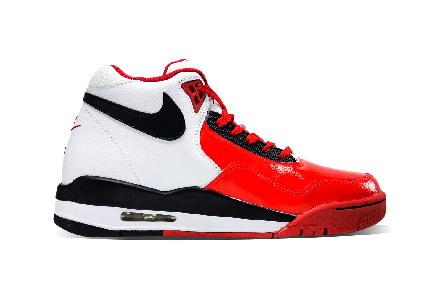 

Кроссовки Nike Flight Legacy Vintage Basketball Shoes Unisex Mid-top Red/Black, белый