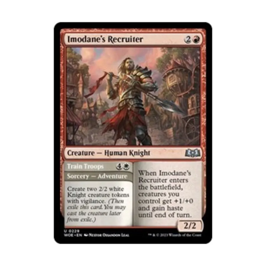

CCG Вербовщик Имодана (U), MTG - Wilds of Eldraine