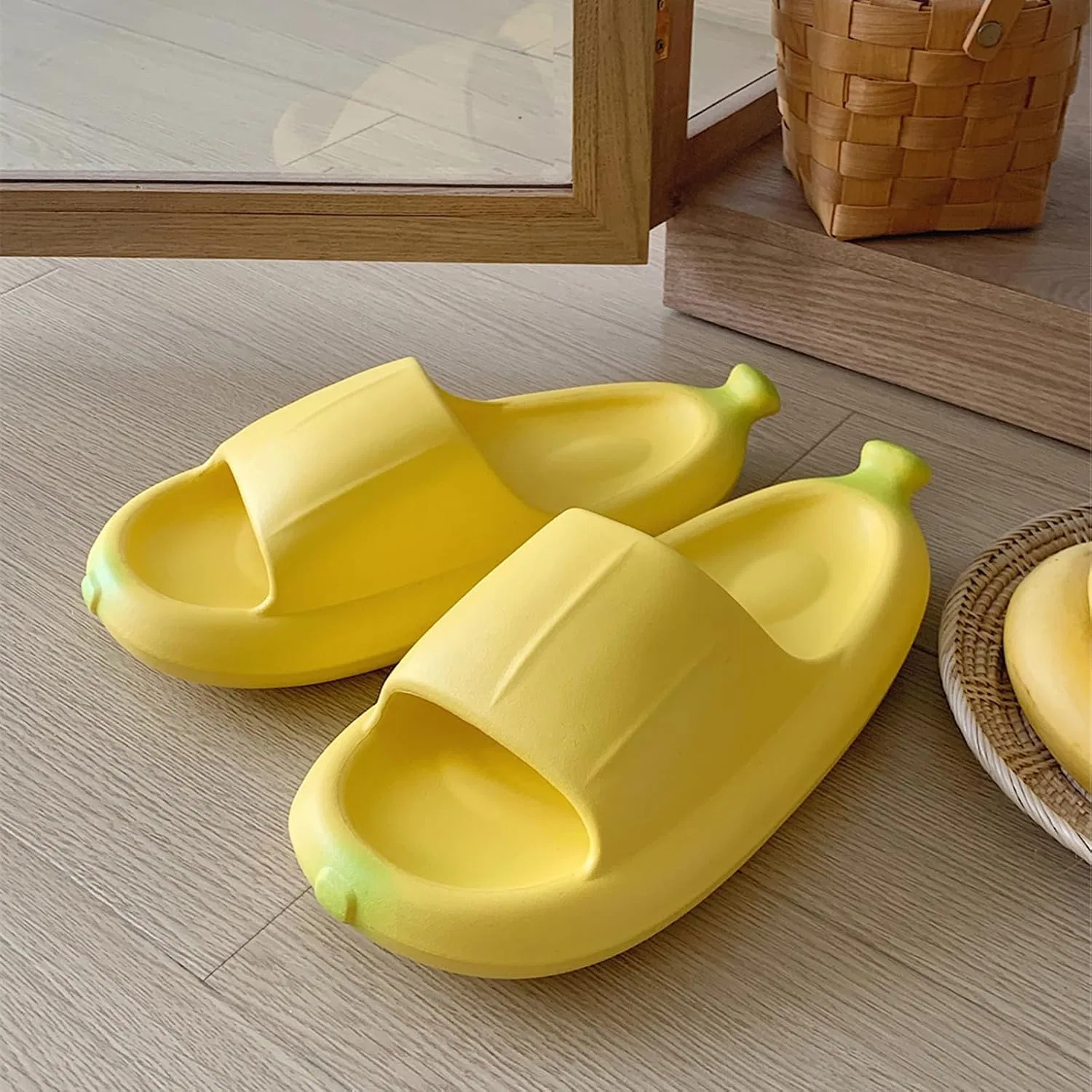 Шлепанцы с бананом, Sandals, Banana Slides HORMAUWORD — фото 3