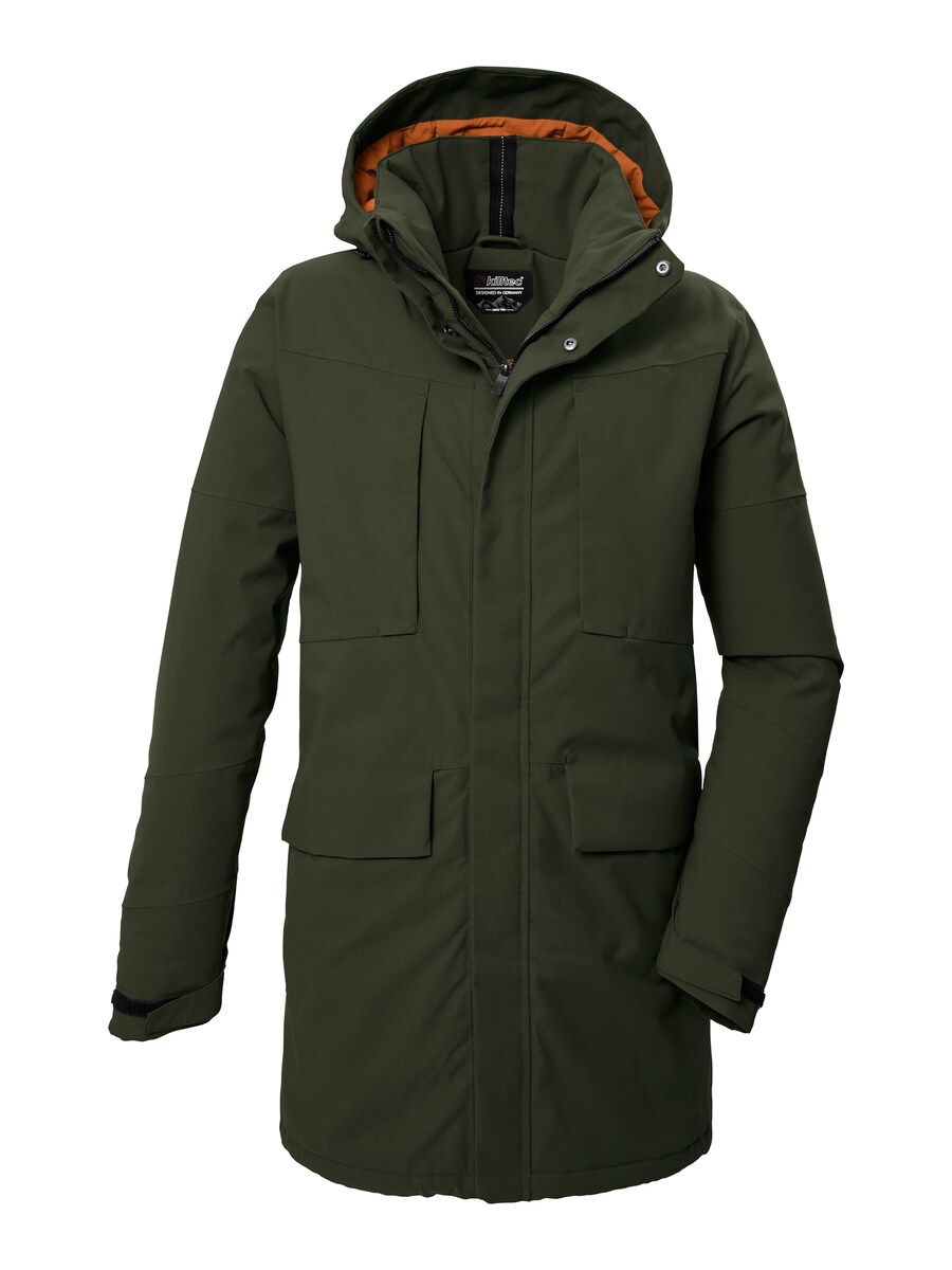 

Термо пуховик KILLTEC Outdoor jacket KOW 80, темно-зеленый