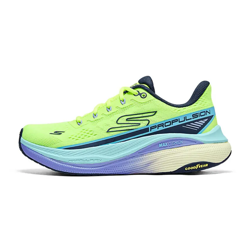 

Кроссовки Skechers Max Cushioning Lifestyle Shoes Women's Low-top Green/Blue, зеленый/синий