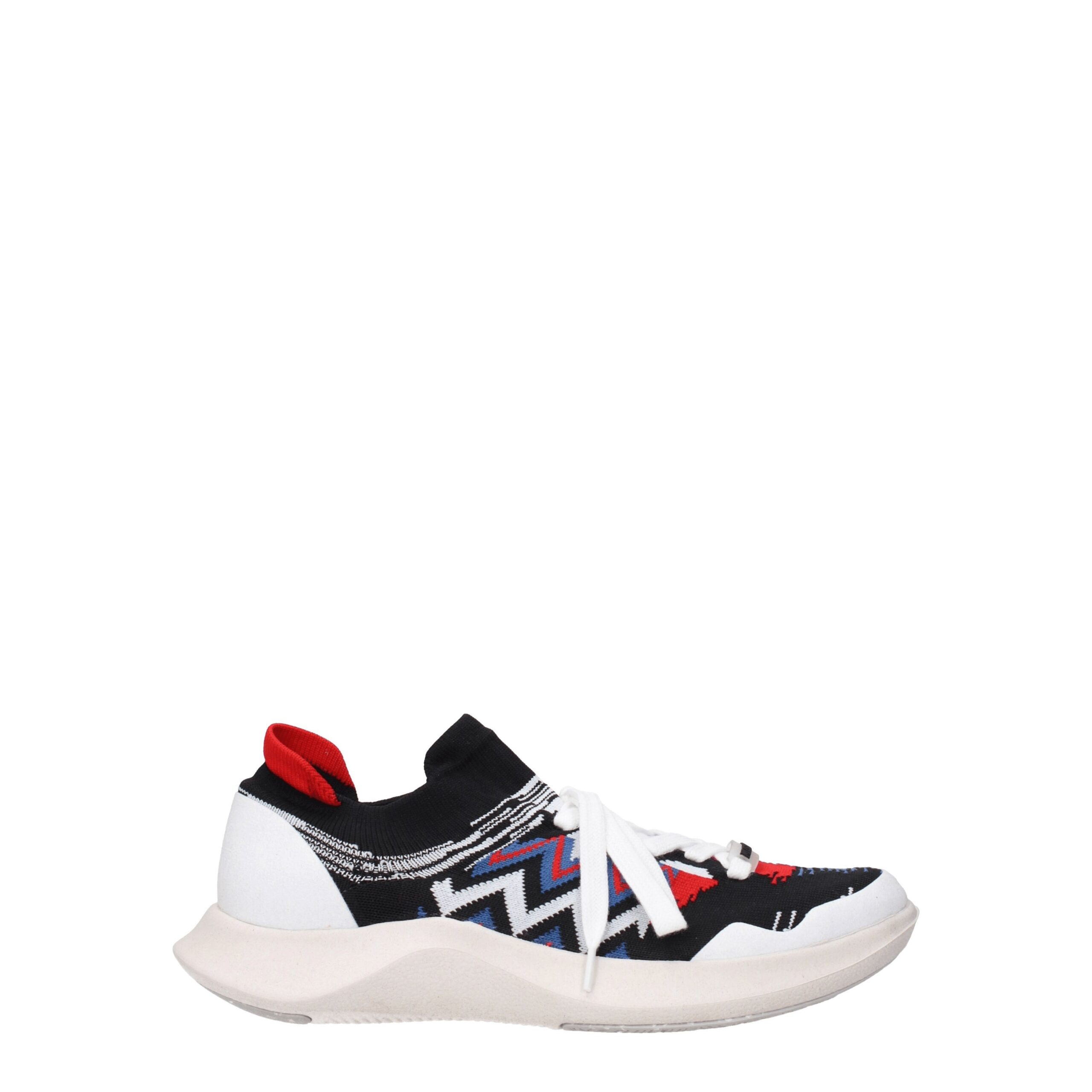 Кроссовки из разноцветной ткани Missoni, мультиколор