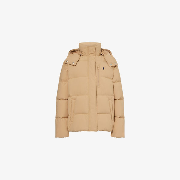 

Куртка Polo Ralph Lauren с капюшоном, коричневый