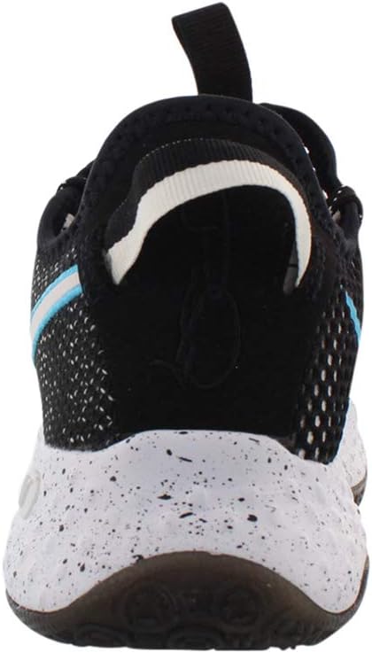 Мужские кроссовки Nike PG 4 Trainer для повседневной носки, черный/белый/серый — фото 4