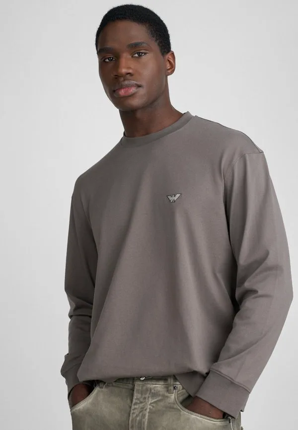 Брюки с карманами, джинсы свободного кроя Emporio Armani, Beluga