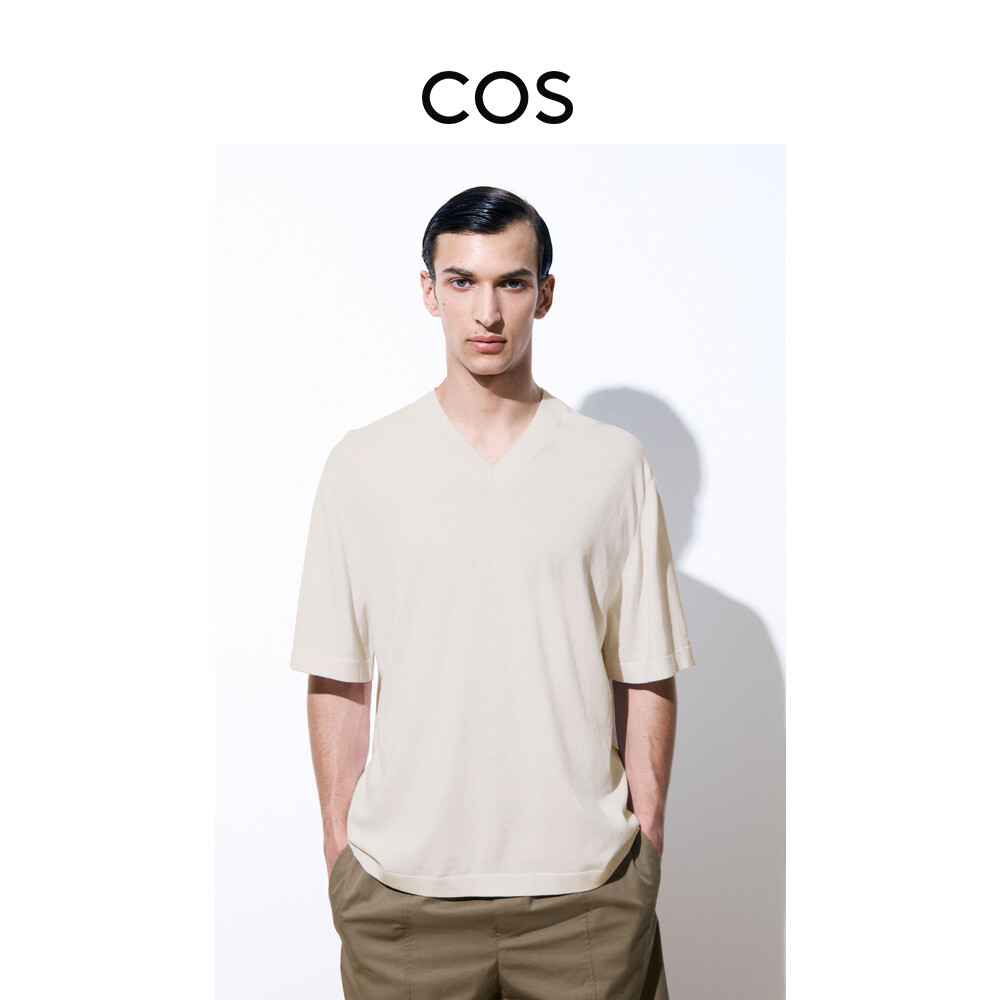 

Футболка мужская Cos Atelier трикотажная, белый