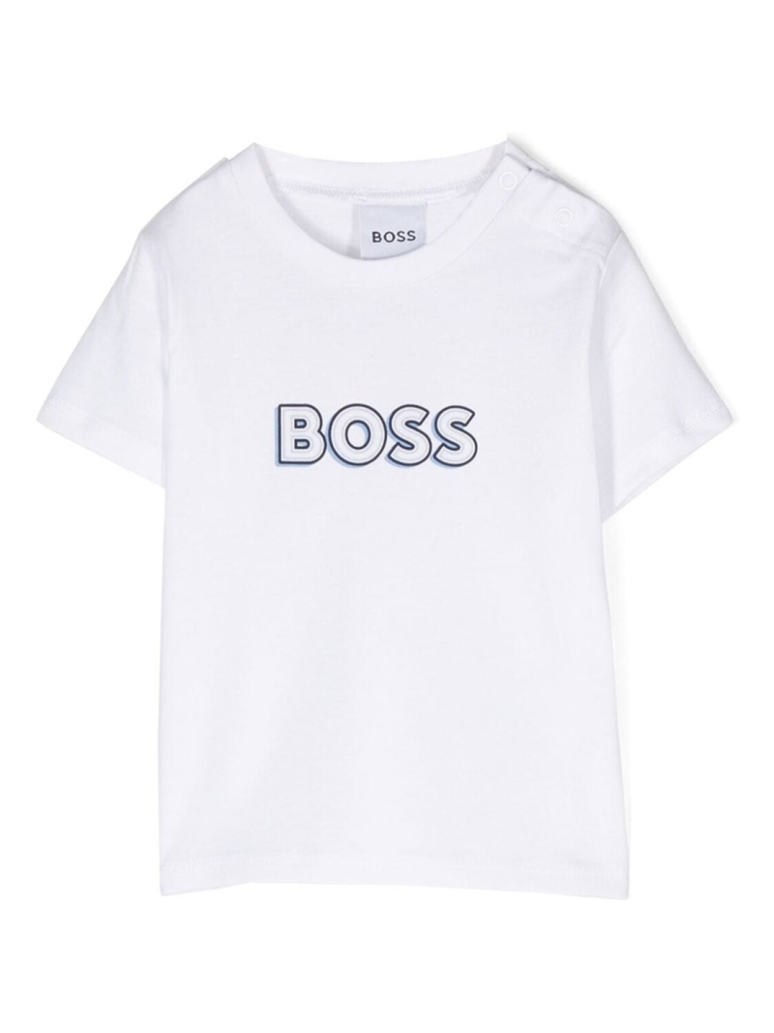 

BOSS Kidswear футболка с логотипом, белый