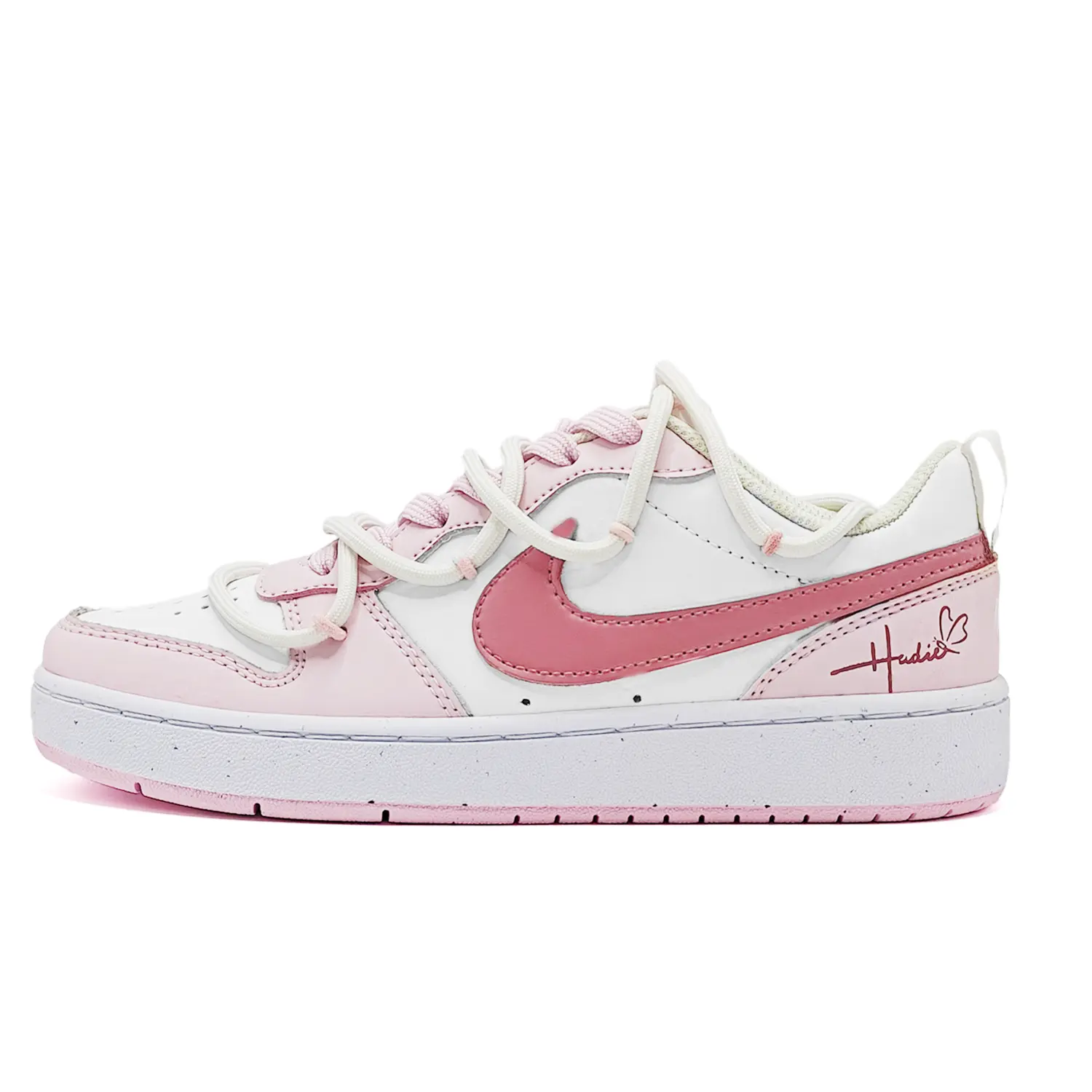 

Детские скейтерские кроссовки Court Borough для младших школьников Nike, бургундия