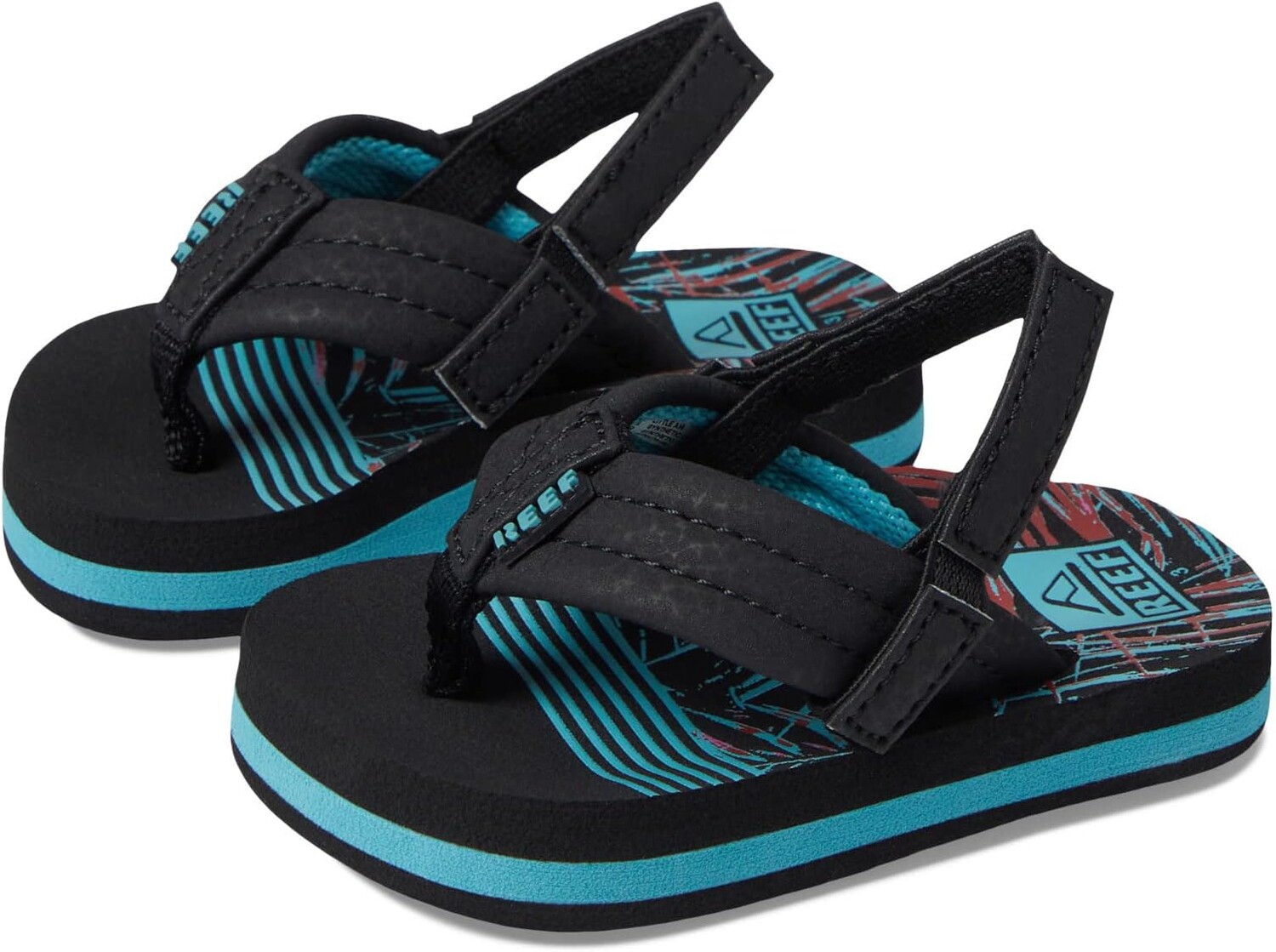 

Шлепанцы Reef Kids Little Ahi Flip Flop Reef, цвет Tropical Dream
